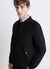 Bomber in simil camoscio con zip