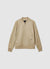 Bomber in simil camoscio con zip