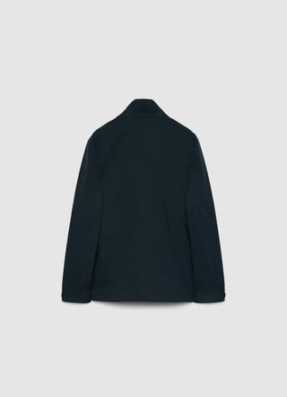 Sahariana con tasche e collo alto