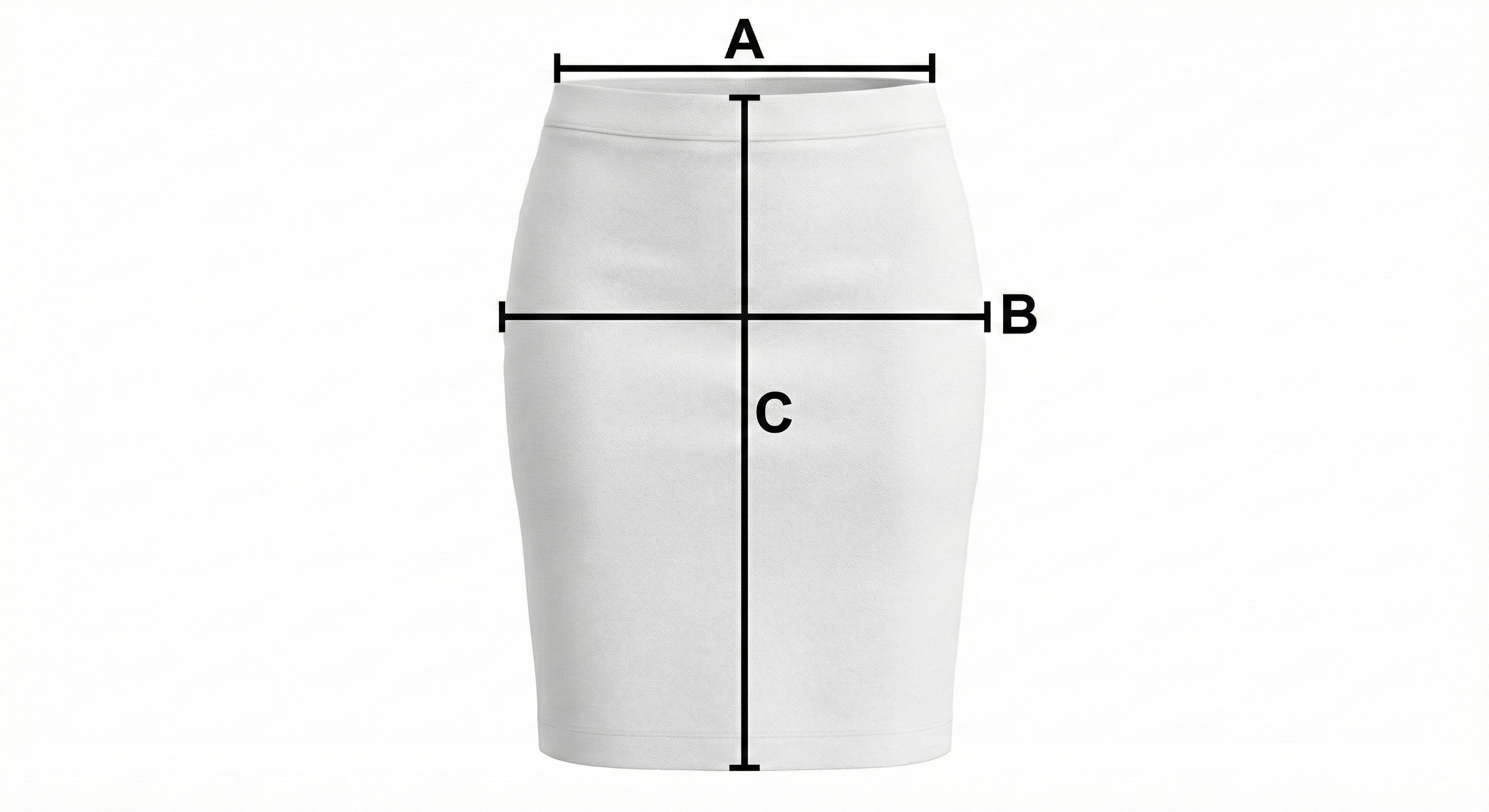 Guida punti di misura - Gonna Donna