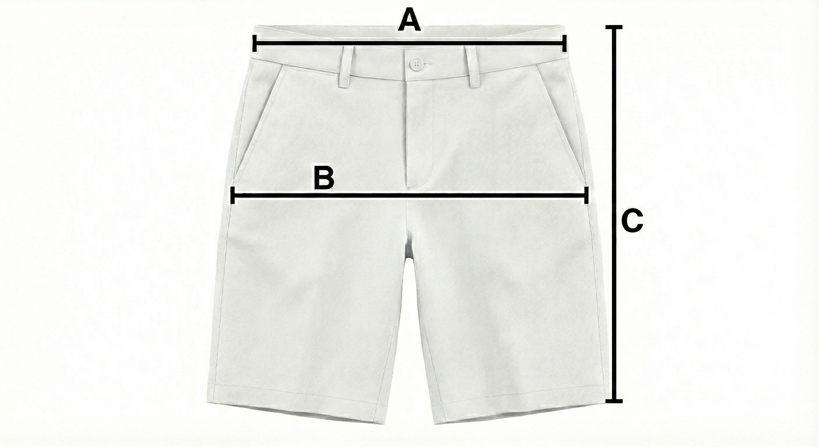 Guida punti di misura - Pantalone Corto Uomo