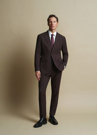 Total Look Completo Sartoriale Uomo Testa di Moro: Giacca, Pantalone e Camicia Bianca
