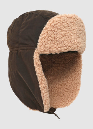 Aviator hat with ear flaps