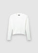 Maglia crop con trecce - XS