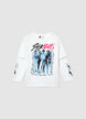 T-shirt oversize con stampa e scritta - 8-9
