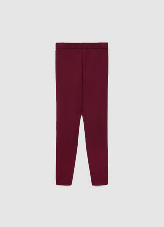 Einfarbige lange Leggings