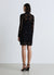 Vestito mini in pizzo a collo alto