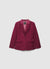 Giacca blazer monopetto gessata con paillettes