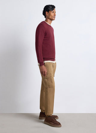 Pantaloni jogger cargo con coulisse