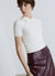 Short-sleeved polo shirt in knit fabric
