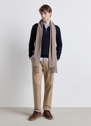 Pantaloni chino relaxed con pinces