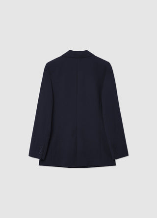 Double-breasted two-button jacket