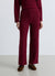Soft solid-colour palazzo trousers