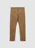 Pantaloni 5 tasche in drill a tinta unita