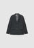 Einreihige Oversize-Jacke in Uni-Farbe