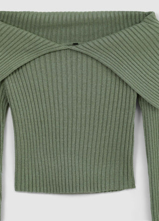 Schulterfreies Shirt