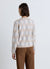 Cardigan con motivo a rombi