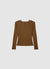 Long-sleeve double-layer effect T-shirt with shoulder straps