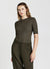 T-shirt maglia trecce