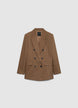 Veste blazer croisée à six boutons - XS