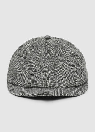 Prince of Wales check flat cap