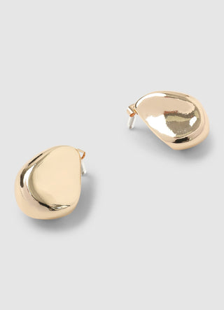 Glossy drop earrings