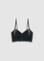 Bustier aus samt mit schimmerndem Effekt