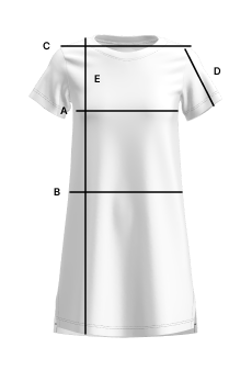 Guida punti di misura - Abito Donna