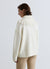 Cardigan con frange e laccetti