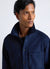 Giubbotto overshirt simil camoscio con bottoni