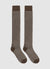 Long ribbed tights