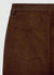 Pantaloni wide leg effetto scamosciato