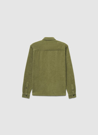 Chemise côtelée avec poches poitrine