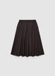 Flared skirt with elasticated waistband - XXL