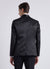 Giacca jacquard con collo a scialle