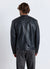 Slim Bikerjacke mit Lederoptik und Reißverschluss