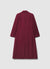Cappotto lungo con chiusura a un bottone
