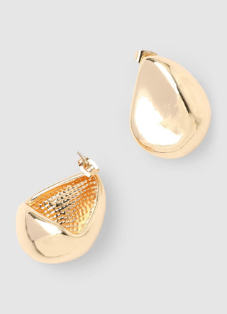 Glossy drop earrings
