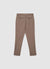 Straight tailored trousers in a solid colour