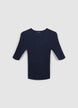 T-shirt en maille côtelée - S