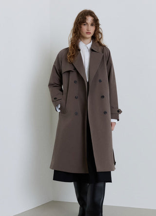 Over trench with belt