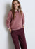 Plain-colour oversized crewneck sweatshirt
