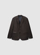 Single-breasted houndstooth jacket - 42 EU