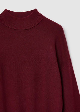 Pullover mit einfarbigem Perkins-Kragen