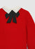 Maglia con colletto camicia e strass