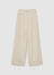 Palazzo trousers with thin striped pleats