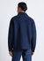 Giubbotto overshirt simil camoscio con bottoni