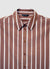 Camicia a righe con maniche lunghe