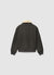 Giubbotto con colletto sherpa e zip