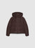 Short padded jacket with hood